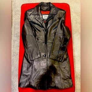 Pelle Studio (Wilson’s Leather) Jacket, Women’s Black Leather Size Large